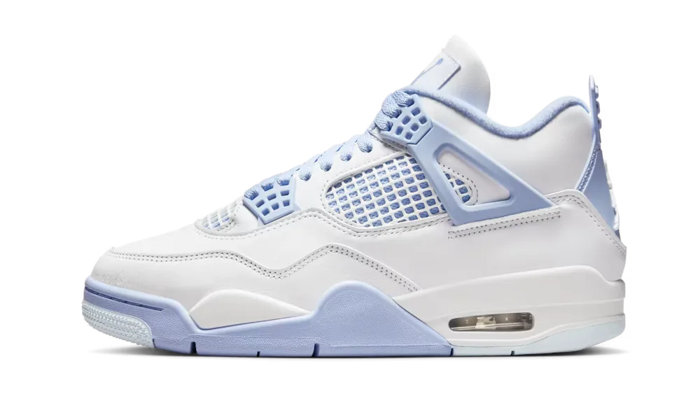 Air Jordan 4 Retro Aluminum Forget Me Not