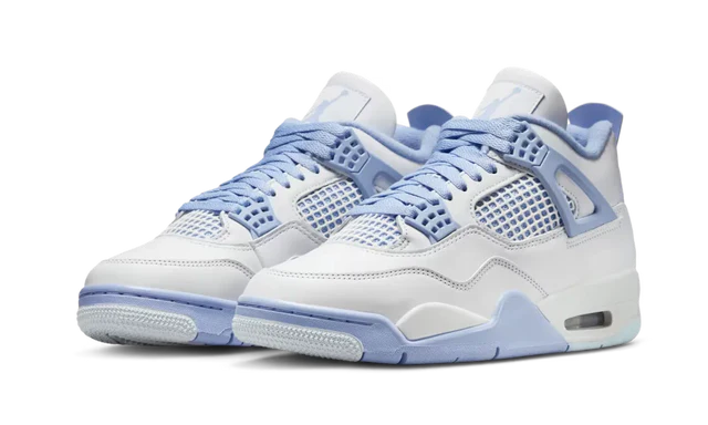 Air Jordan 4 Retro Aluminum Forget Me Not