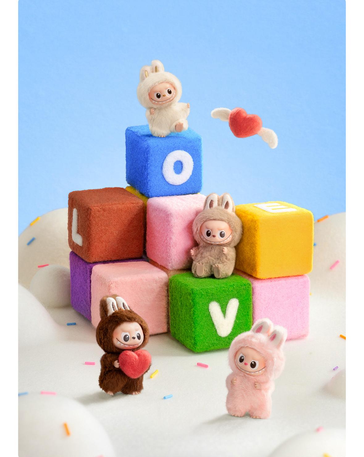 Pop Mart Labubu The Monsters Pin For Love A-M Blind Blox Singolo