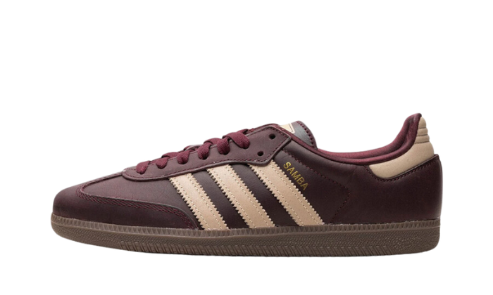 Adidas Samba OG Maroon Crystal Sand