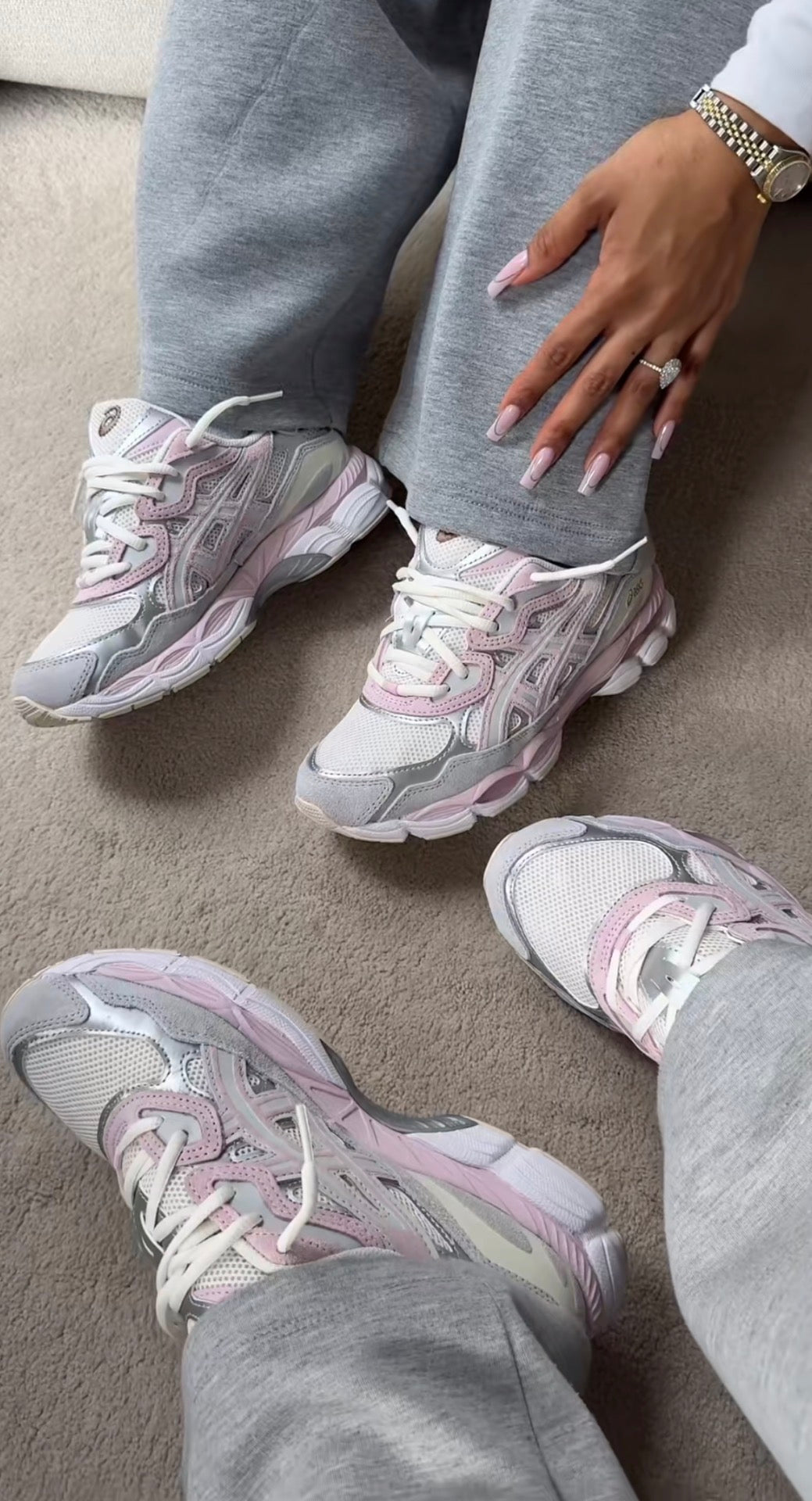 Asics Gel NYC Barely Rose
