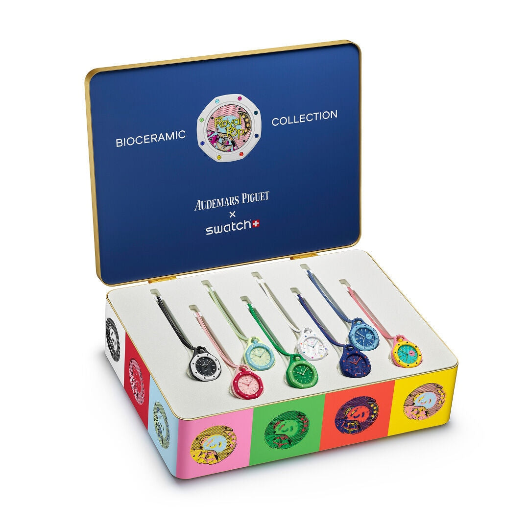Audemars Piguet x Swatch Royal Pop Bioceramic Collection