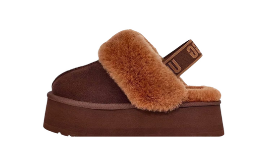 UGG Tazz Funkette Slipper Chocolate Brown