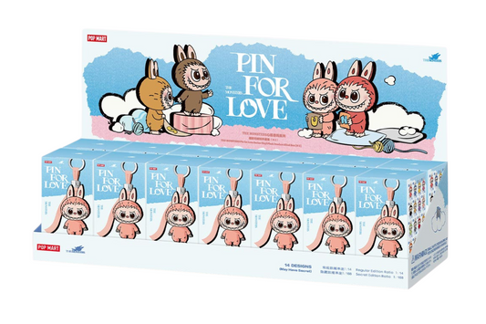 Pop Mart Labubu The Monsters Pin For Love N-Z Set Completo [PRE-ORDINE]