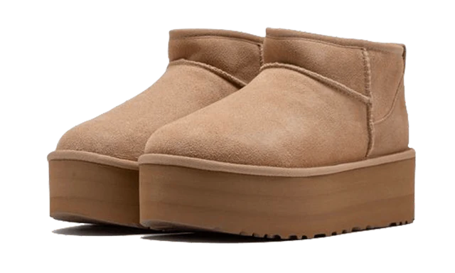 UGG Classic Ultra Mini Platform Driftwood Sand