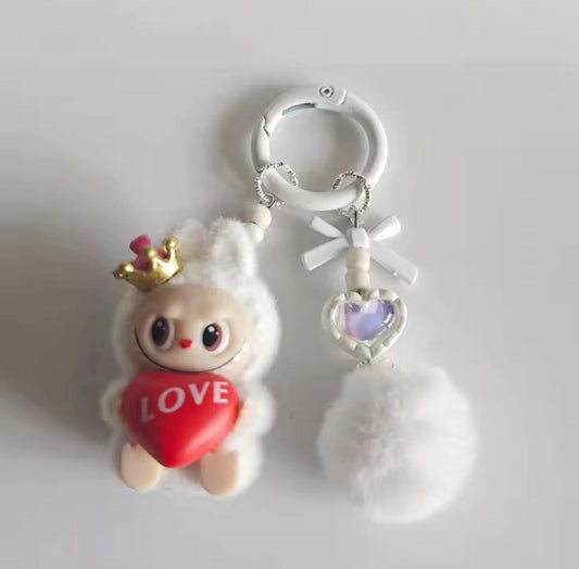 Labubu Love White