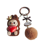 Labubu Love Brown