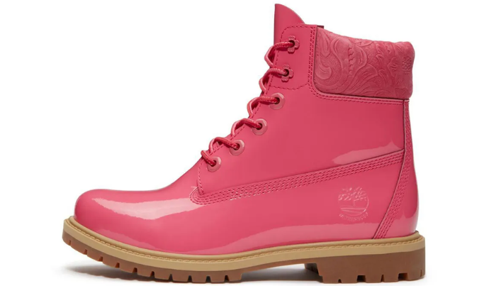 Timberland 6" Premium Pink Patent