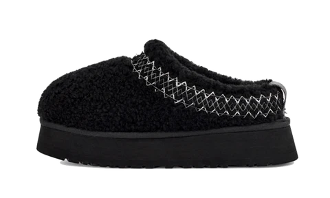 UGG Tazz Slipper Braid Black